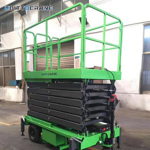 Plataforma elevadora de tijera móvil autopropulsada de alta calidad de <span class=keywords><strong>6</strong></span> ~ 14m Plataformas de trabajo aéreo hidráulico - Product Image 6