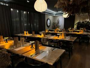 北欧现代简约 LED 调光铁艺书桌无线无绳触摸控制 2000mAh 电池便携式桌床头柜适用于酒店 - Product Image 3