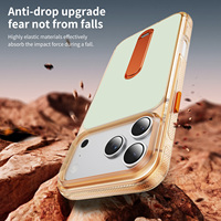 Coques de téléphone portable antichoc avec support magnétique réglable en métal pour iPhone 17 18 Pro Max, compatibles avec la recharge sans fil – Nouvelles tendances