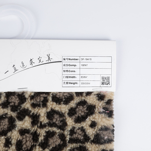 100% tái chế Polyester báo in flannel vải dệt kim mới Dày Nặng Windproof cho áo khoác ngoài trời và Hàng may mặc - Product Image 6