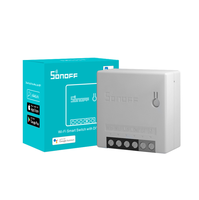 Interrupteur Wi-Fi intelligent pour mini-équipements avec commande vocale Alexa, télécommande DIY pour usage domestique et hôtelier, construction en plastique durable