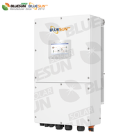 Système de stockage d'énergie solaire hybride triphasé 50 kW tout-en-un avec batterie au lithium