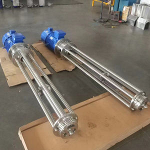 خلاط خالط الفراغي للتسخين طيار رفع هوائي ، مستحلب/مضخة موزع للسائل الكيميائي SUS316L - Product Image 4