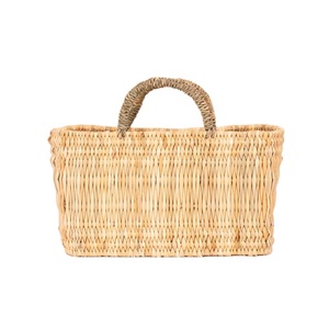Handmade Moroccan Reed Lady Fashion Vintage Tote <b>Bags</b> Set of 3 Rattan Handle Summer Beach & Picnic <b>Baskets</b> Wholesale - Product Image 4