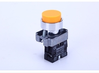 Interrupteurs à bouton-poussoir en métal à réinitialisation automatique de la série XB2-BL Interrupteur à bouton de commande rond à tête convexe de 22mm