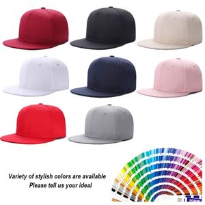 หมวกแก๊ปปักลาย 3 มิติ 5 ชิ้น แบบ Snapback ขายส่งจากโรงงาน หมวกเบสบอลเปล่าสำหรับผู้ชาย สามารถสั่งทำพร้อมโลโก้ได้ - Product Image 2