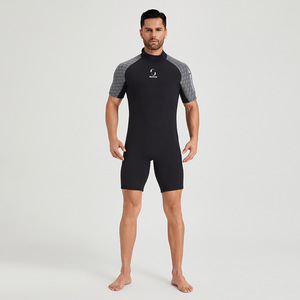 Combinaison de <span class=keywords><strong>plongée</strong></span> courte 3 mm pour homme et femme, manches courtes, short en néoprène, combinaison de surf épaisse, chaude et résistante au froid - Product Image 3