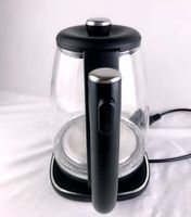 Bouilloire électrique en verre sans fil de 1,8 L avec fonction de maintien au chaud pour usage domestique