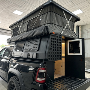 Camioneta Ford Ranger <span class=keywords><strong>con</strong></span> Laterales Blandos para Acampar |   Caravana Ligera Plegable para Aventuras al Aire Libre - Product Image 1