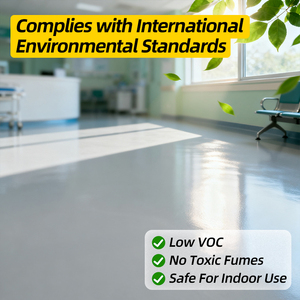 Résine époxy liquide autolissante 100 % solide sans solvant pour revêtement de sol, protection environnementale pour usage industriel URBVO - Product Image 3