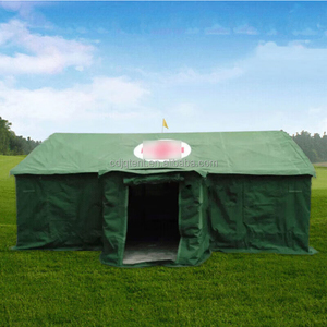 Tente de secours en toile imperméable double couche quatre saisons JQ JQ-95 avec structure métallique en acier, étanchéité >3000 mm - Product Image 5