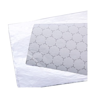 Feuilles de papier d'aluminium alimentaire stratifié avec support en papier, motif nid d'abeille, pour isolation, taille personnalisée, option logo, impression douce - Product Image 1