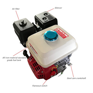 เครื่องจักรเครื่องยนต์ GX160 188F 4จังหวะ190F 15hp 13hp ขนาดเล็ก4จังหวะเครื่องยนต์เบนซิน - Product Image 2