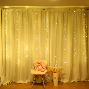 Ý Tưởng Sản Phẩm Mới 2019 LED Rèm Hiện Đại An Toàn Rèm Sao Đa Màu Sắc Nhấp Nháy Giáng Sinh Đầy Sao LED Rèm Chuỗi Ánh Sáng - Product Image 1