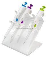 Support de seringues en plastique à 7 emplacements, étui de rangement pour flux, support de seringues en acrylique miroir doré, organisateur de seringues et injecteurs en acrylique