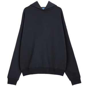 Sudadera con capucha para hombre, sin cordón, de peso pesado, lisa, al por mayor, estilo streetwear - Product Image 6
