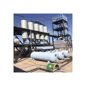 Mesin pengilap minyak pirolisis di India untuk tanaman distilasi minyak dengan hasil tinggi