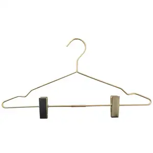 China Wholesale Recycled Plastic Hangers Factories Luxury Black