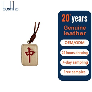 Boshiho In-stock Creative Fashion Durable PU <b>Leather</b> Animal-shaped Keychain <b>Backpack</b> Pendant Accessory - Product Image 1