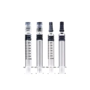 2.25ml thủy tinh prefilled ống tiêm các bộ phận thu hút khóa 3ml Glass ống tiêm