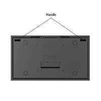 Fenêtre haute luminosité LCD Digital Signage 3000 Nits Kiosque d'écran d'affichage à cristaux liquides pour la publicité commerciale avec fonction vidéo