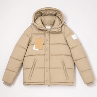 Veste de sport pour homme, veste d'hiver pour homme, doudoune en jean et cuir pour homme, manteau d'hiver d'extérieur, doudoune pour femme