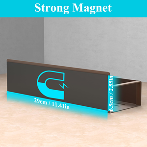 4 Pack Moveable Fridge Magnetic <b>Spice</b> Storage Rack Organizer Holder New Style Carbon Steel <b>Spice</b> Rack for Kitchen Refrigerator - Product Image 6