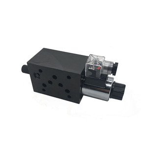 Vanne de régulation de débit solénoïde MFS 6 10 mm bidirectionnelle 315 bars 40 L/min pour huile hydraulique, raccord 1/4 po - Product Image 1