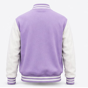 Wholesale Price OEM Custom Logo Color <b>Long</b> Sleeve Casual Varsity <b>Jacket</b> <b>Men</b> Baseball <b>Jackets</b> Eco-Friendly Varsity <b>Jacket</b> For <b>Men</b> - Product Image 2