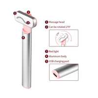 Masseur oculaire compact de voyage 2026 : Compresse chaude rotative, atténue les ridules, réduit les poches et les cernes, relève les muscles oculaires.