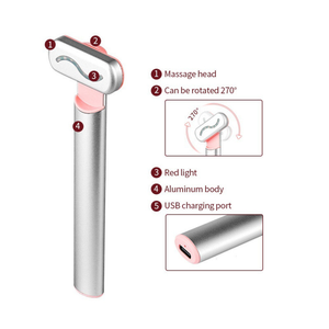 Masseur oculaire compact de voyage 2026 : Compresse chaude rotative, atténue les ridules, réduit les poches et les <span class=keywords><strong>cernes</strong></span>, relève les muscles oculaires. - Product Image 3