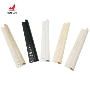 Pemasok Profesional Plastik Trim Tepi Ubin Pelindung Strip Profil PVC Dinding Sudut Pelindung Tepi Penjaga Lantai