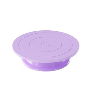 <b>Cake</b> <b>Decorating</b> <b>Turntable</b> Plastic Rotary Table Round Black Baking Utensil <b>Cake</b> Tools - Product Image 4