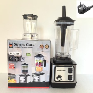 <span class=keywords><strong>Robot</strong></span> <span class=keywords><strong>culinaire</strong></span> multifonction 4L 8-en-1, mixeur commercial, broyeur à glace, hachoir à viande, presse-agrumes et smoothie pour la maison - Product Image 1