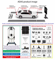 Outil de calibrage ADAS automobile pour atelier de réparation automobile, équipement de calibrage de radar et de caméra, calibrage du système d'assistance au conducteur