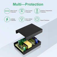 LOGO OEM chargeur de USB-A 5V 1A 2A 3A US JP plug UL 60601-1 chargeur adaptateur de qualité médicale