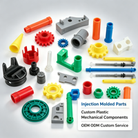 Pièces moulées par injection OEM, bloc de positionnement en nylon haute résistance, pièce de rechange non standard pour système de transmission