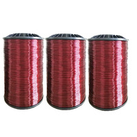 Fil d'aluminium résistance à la chaleur émaillé AWG4-32 fil d'aluminium isolé pour l'électronique IEC60317 Inde