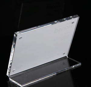 Bảng Hiệu Giá Để Bàn Trong Suốt Tùy Chỉnh Loại Chữ L Giá Để Bàn Acrylic Đứng Tự Do Bằng Acrylic Giá Để Thực Đơn - Product Image 4