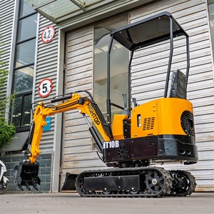 รถขุดขนาดเล็ก 1 ตัน รุ่น 10B สำหรับงานก่อสร้างในครัวเรือน - Product Image 3