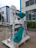 Moulin à riz de petite capacité PinYang 600-800 kg/h avec moteur diesel intégré
