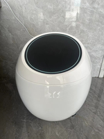 Nouveau design design moderne monté au sol automatique une pièce toilette salle de bain forme d'oeuf intelligent cuvette de toilette