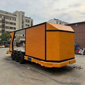 <span class=keywords><strong>Remolque</strong></span> de Carga Cerrado de Aluminio para Uso General, Remolques de Transporte de Autos y Vehículos Todoterreno de Alta Resistencia - Product Image 1