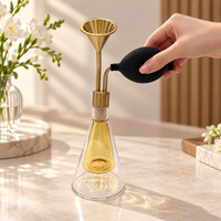 Bouteille Testeur d'Arômes en Verre Créative 90/330ml – Dispositif Personnalisé pour Échantillonnage de Parfums, Grains de Café, Liqueurs et Affichage d'Arômes en Aromathérapie