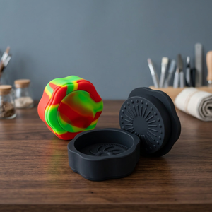 Custom Logo Silicone <b>Herb</b> <b>Grinder</b> Multi Layer Manual Dry <b>Herb</b> Crusher Metal Spice <b>Grinders</b> Smoking Accessories Wholesale - Product Image 4