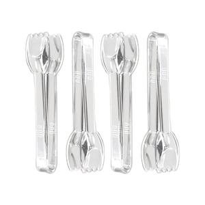 Pinzas de hielo pequeñas para Bar, para Buffet de azúcar, ensalada, comida, cocina, <span class=keywords><strong>tarros</strong></span> dulces, pinzas de plástico transparente - Product Image 1