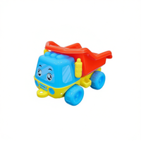Ensemble de jouets de plage en plastique coloré avec pelle, bêche, seau et sac en filet pour enfants