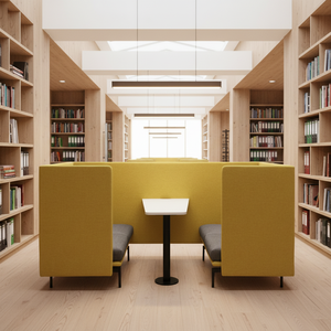 Cabine Acoustique <span class=keywords><strong>de</strong></span> Confidentialité <span class=keywords><strong>2</strong></span>/4 Places pour Réunions <span class=keywords><strong>de</strong></span> Bureau avec Table, Canapé Acoustique <span class=keywords><strong>de</strong></span> Confidentialité <span class=keywords><strong>2</strong></span> Places, Cabine <span class=keywords><strong>de</strong></span> <span class=keywords><strong>Travail</strong></span> 4 Places - Product Image 1