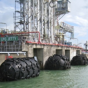 Service de traitement de moulage de garde-boue en caoutchouc pneumatique marin de forme ovale certifié ISO17357 de haute qualité pour les produits - Product Image 5