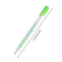 Stylo gel acrylique à séchage rapide, ensemble de 12 couleurs assorties, pointe de 1,0 mm pour le dessin, le traçage, le scrapbooking, le bricolage, l'artisanat, les fournitures de marquage artistique
